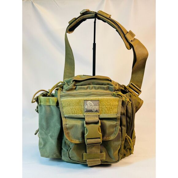 Maxpedition Hard-Use Gear Tactical Messenger Shoulder Bag Multi-Pocket Utility - Picture 1 of 10